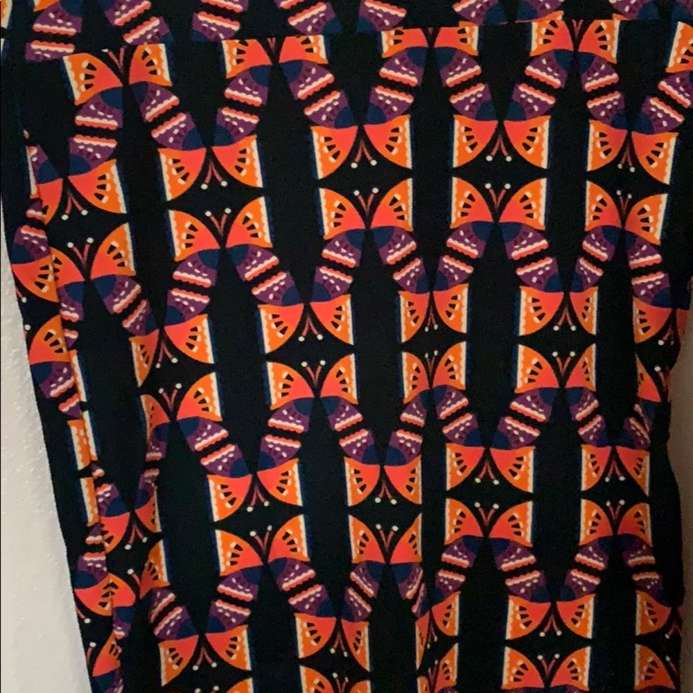 LuLaRoe butterfly 3x pencil skirt